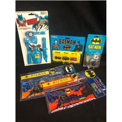 BATMAN TOY LOT (SURVIVAL KIT/ FIGURES)