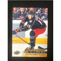 2017-18 UPPER DECK PIERRE LUC DUBOIS UD CANVAS YOUNG GUNS #C98