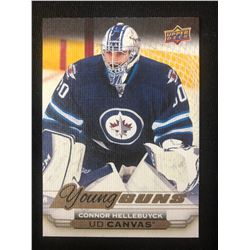 2015-16 UD Upper Deck Connor Hellebuyck CANVAS Young Guns