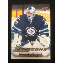 2015-16 UD Upper Deck Connor Hellebuyck CANVAS Young Guns