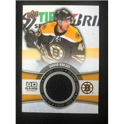 2015-16 Upper Deck David Krejci UD Game Jersey #GJ-DK