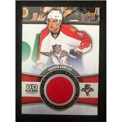 2015 Upper Deck UD Game Jersey Series 1 GJ-AE Aaron Ekblad Florida Panthers Card