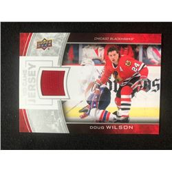 2013-14 UD Game Jersey - Chicago Blackhawks - Doug Wilson - GJ-DW