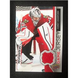 2014-15 UD GAME JERSEY COREY CRAWFORD #GJ-CC