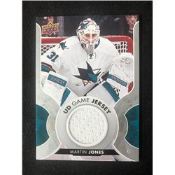 2017-18 UD Hockey Series 1 MARTIN JONES Game Jersey #GJ-MJ