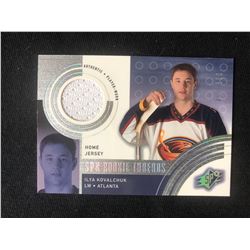 2001-02 SPX Rookie Threads Ilya Kovalchuk (793/800)