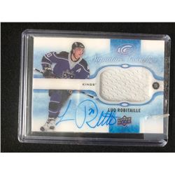 2015-16 Upper Deck Ice Signature Swatches #SS-LR Luc Robitaille Auto Hockey Card