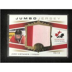 2014 UD Team Canada Juniors Jumbo Jersey Jake Virtanen (06/19)