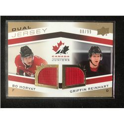 2014-15 Upper Deck Team Canada Juniors Dual Jerseys Horvat/Griffin