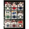 Image 1 : UPPER DECK GAME JERSEY HOCKEY CARD LOT