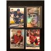 Image 1 : UPPER DECK HOCKEY CARD LOT (CROSBY/ MATTHEWS/ KELLER/ HISCHIER)