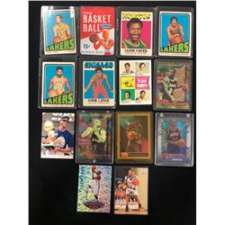 BASKETBALL TRADING CARDS LOT (VARIOUS YEARS)