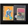 Image 1 : VINTAGE HOCKEY CARD LOT (BAUN/ MICKOSKI)