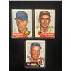 Image 1 : 1952 TOPPS BASEBALL CARD LOT