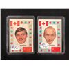 Image 1 : 1972-73 OPC Team Canada Frank Mahovlich/ Bill Goldsworthy- Summit Series
