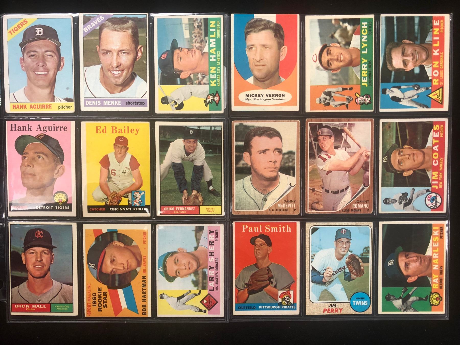 1960'S BASEBALL CARD LOT