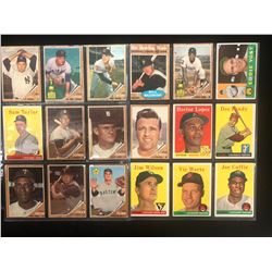 1960'S BASEBALL CARD LOT