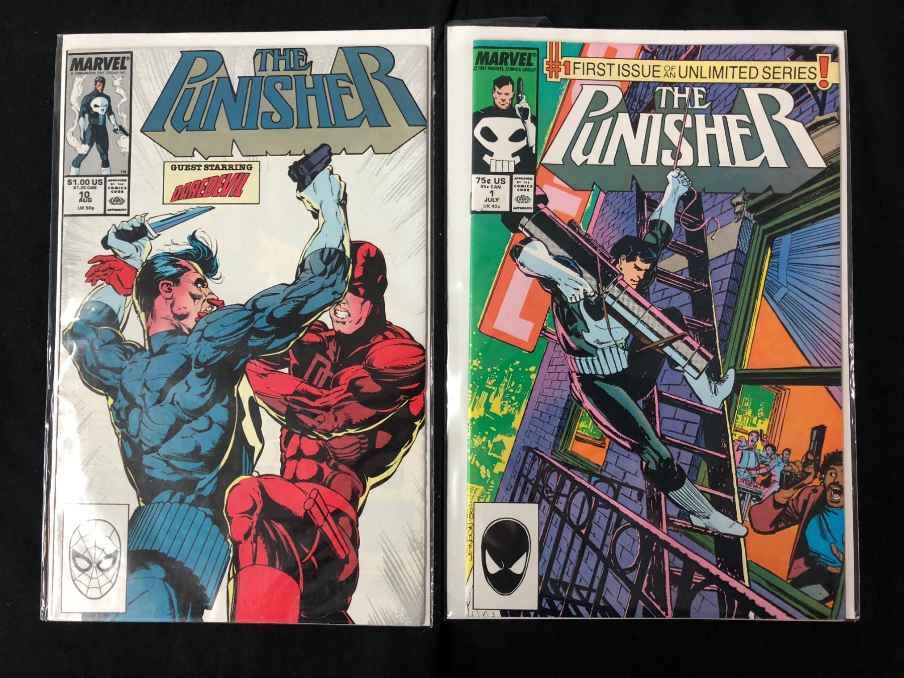 THE PUNISHER COMIC BOOK LOT 10/ 1 (MARVEL COMICS)