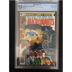 MICRONAUTS #8 (MARVEL COMICS) 1979 **CBCS 9.2**