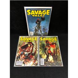 SAVAGE TALES COMICS #1-3