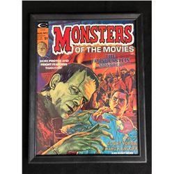 MONSTERS OF THE MOVIES #2 (CURTIS COMICS) *FRAMED*