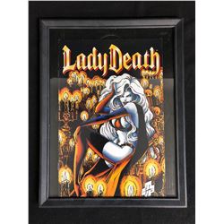 LADY DEATH (HUGHES 94) *FRAMED*