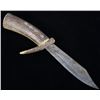 Image 2 : Montana Crow Elk Antler Knife c. 1900-1920