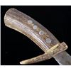 Image 6 : Montana Crow Elk Antler Knife c. 1900-1920