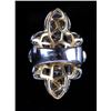 Image 14 : Art Deco Rose Cut & Table Cut Diamond Ring 1920's