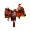 Image 1 : Buckaroo Wade Tree Salesman Sample Saddle 1900's