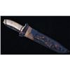 Image 14 : Great Falls Hand Forged Knife With Leather Sheath