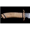 Image 8 : Great Falls Hand Forged Knife With Leather Sheath