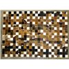 Image 1 : Excellent Genuine Cowhide Patchwork Area Rug