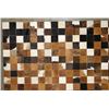 Image 2 : Excellent Genuine Cowhide Patchwork Area Rug