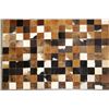 Image 4 : Excellent Genuine Cowhide Patchwork Area Rug