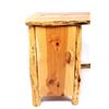 Image 3 : Rustic Hardwood Cedar Log Desk