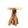 Image 1 : Rustic Hand Made Cedar Log End Table