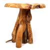 Image 3 : Rustic Hand Made Cedar Log End Table