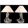 Image 1 : Western Cowboy Boot and Gun Belt Table Lamps