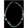 Image 10 : Navajo T&R Singer Malachite Multistone Necklace