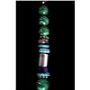 Image 9 : Navajo T&R Singer Malachite Multistone Necklace