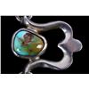 Image 3 : Navajo Sand Cast Sterling Silver Necklace c. 1940