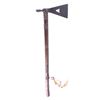 Image 25 : American Indian Batwing Cutout Pipe Tomahawk c1860