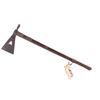 Image 27 : American Indian Batwing Cutout Pipe Tomahawk c1860