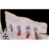 Image 4 : Sioux Pictorial Painted & Beaded Model Tipi c1890-