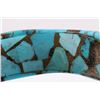 Image 8 : Gem Quality Turquoise Carved Bangle
