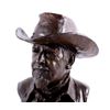 Image 18 : Original Bob Scriver Bronze Self Portrait 1975