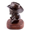 Image 8 : Original Bob Scriver Bronze Self Portrait 1975