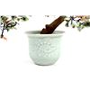 Image 2 : Hand Carved Chinese Apple Jade Juniper Tree