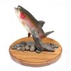Image 2 : Hand Carved Trophy Trout Figurine by Eric Thorsen